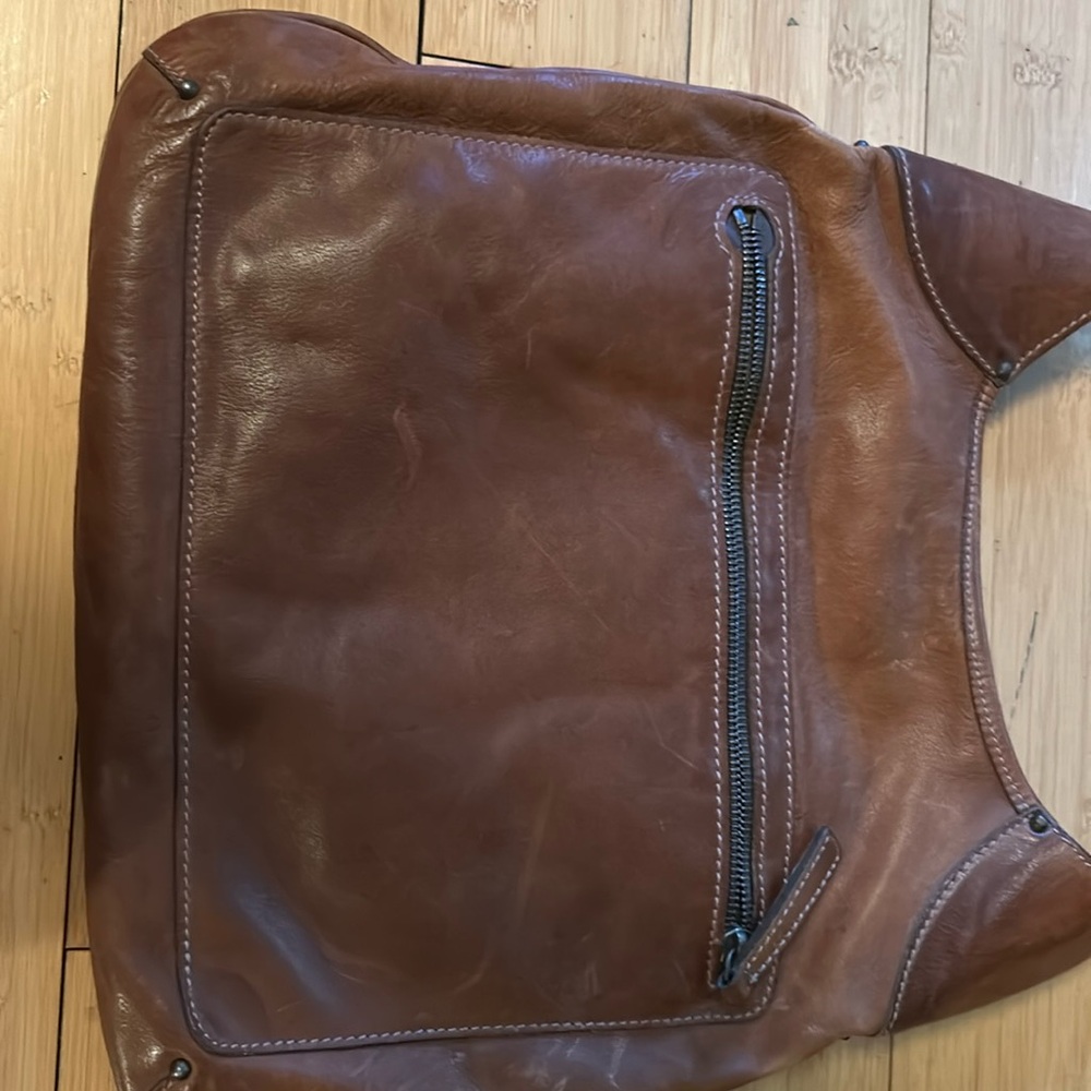 Vintage Banana Republic Ashbury leather purse two pockets - Picture 3 of 11